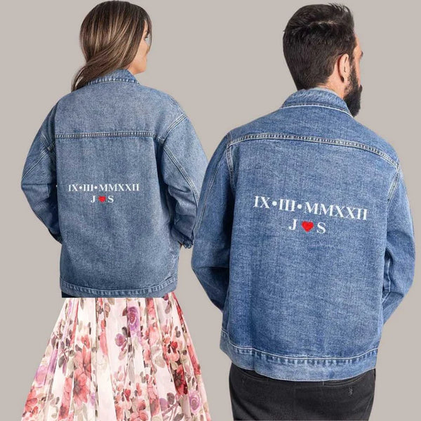 Valentine Day Customize Name Jacket
