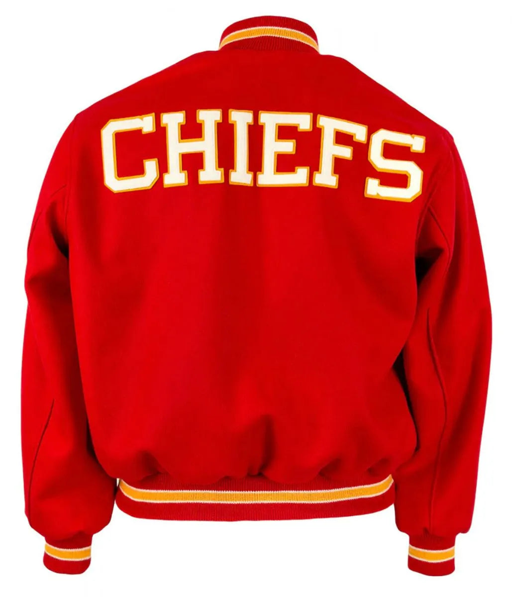 Varsity Kansas City Chiefs 1969 Red Wool Jacket - JnJ Jackets