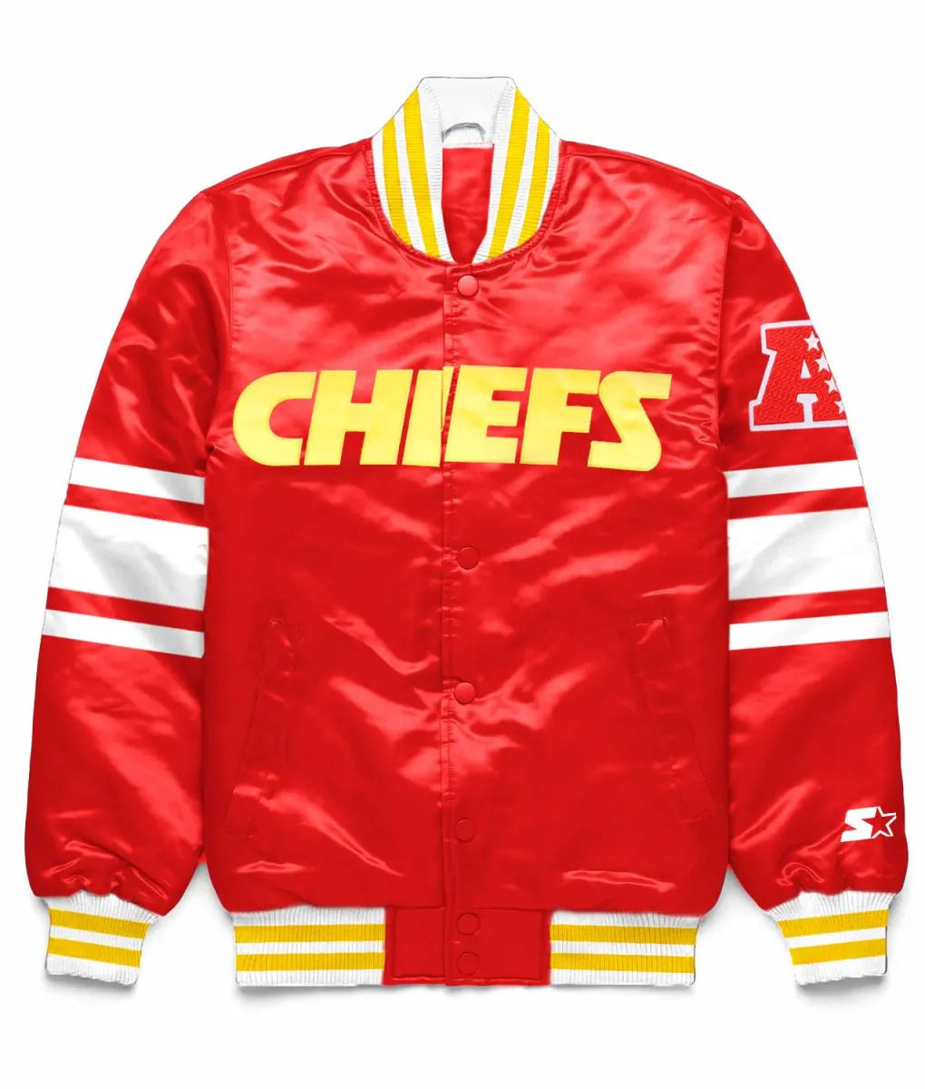 Cheerleaders Kansas City Chiefs Red Jacket - JnJ Jackets