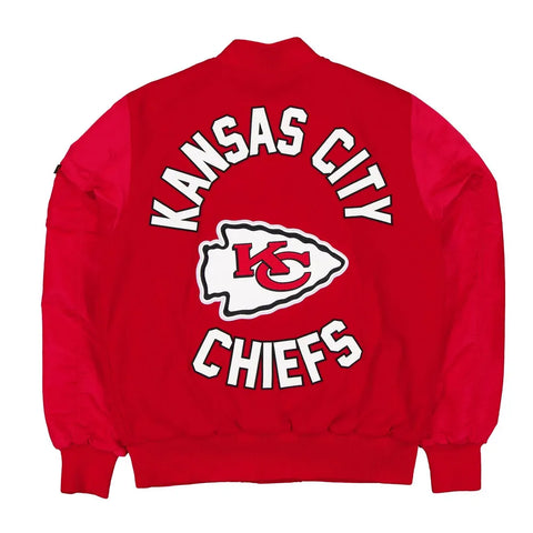 Kansas City Chiefs MA-1 Historic Varsity Jacket - JnJ Jackets