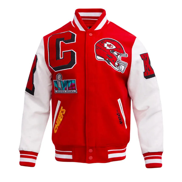 Kansas City Chiefs Varsity Wool/Leather Jacket