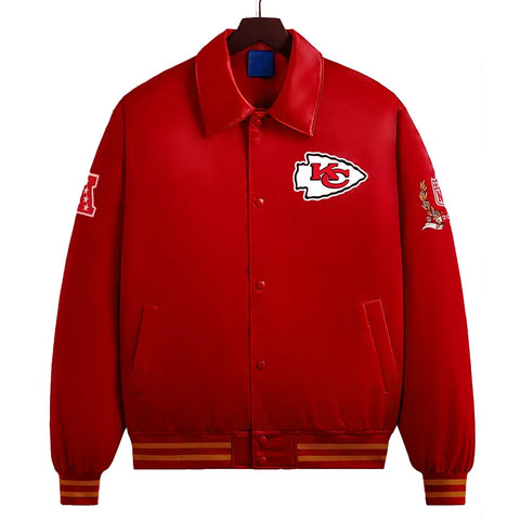 Kansas City Chiefs Race Red Jacket - JnJ Jackets