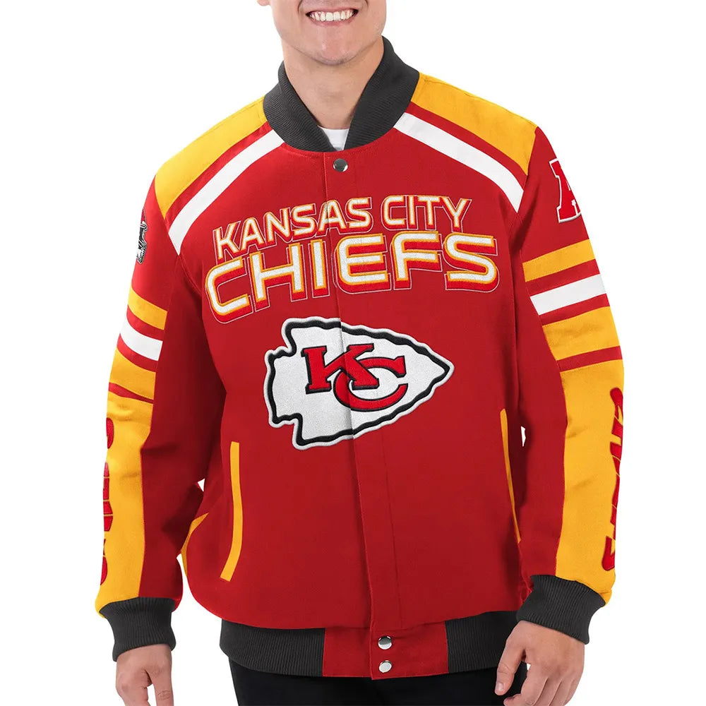 Power Forward Racing Kansas City Chiefs Jacket - JnJ Jackets