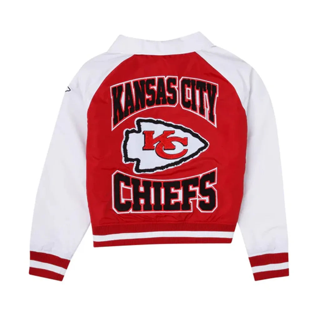 Kansas City Chiefs Red and White Throwback Jacket - JnJ Jackets