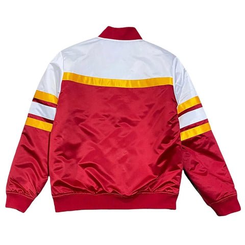 Kansas City Chiefs Special Script Heavyweight Satin Jacket - JnJ Jackets