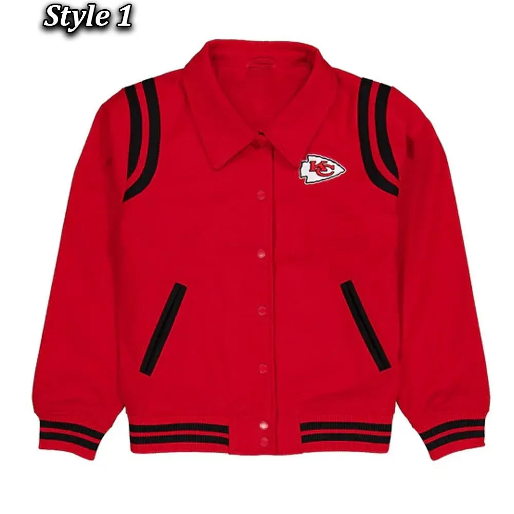 Kansas City Chiefs Sport Night Teddy Varsity Jacket - JnJ Jackets