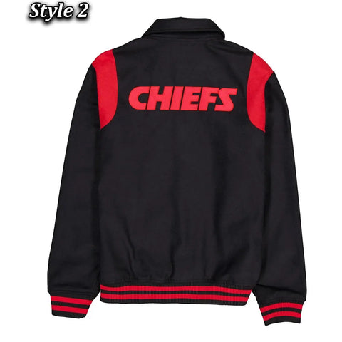 Kansas City Chiefs Sport Night Teddy Varsity Jacket - JnJ Jackets