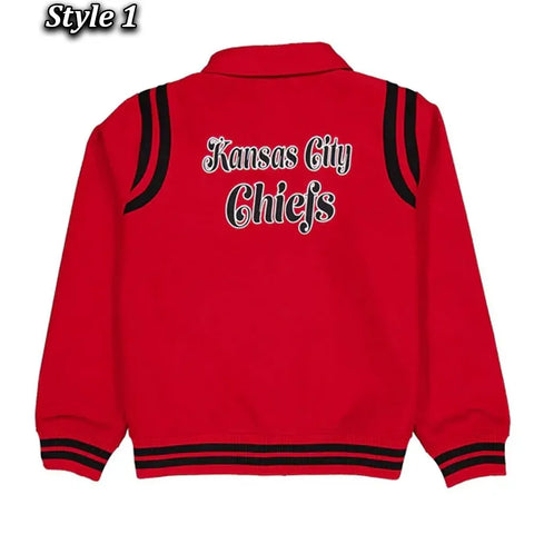 Kansas City Chiefs Sport Night Teddy Varsity Jacket - JnJ Jackets