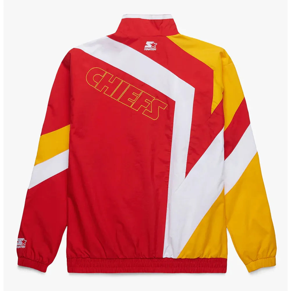 Kansas City Chiefs Star Windbreaker Jacket - JnJ Jackets