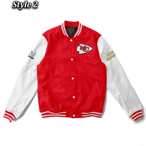 Kansas City Chiefs Super Bowl Champions Red/White Jacket