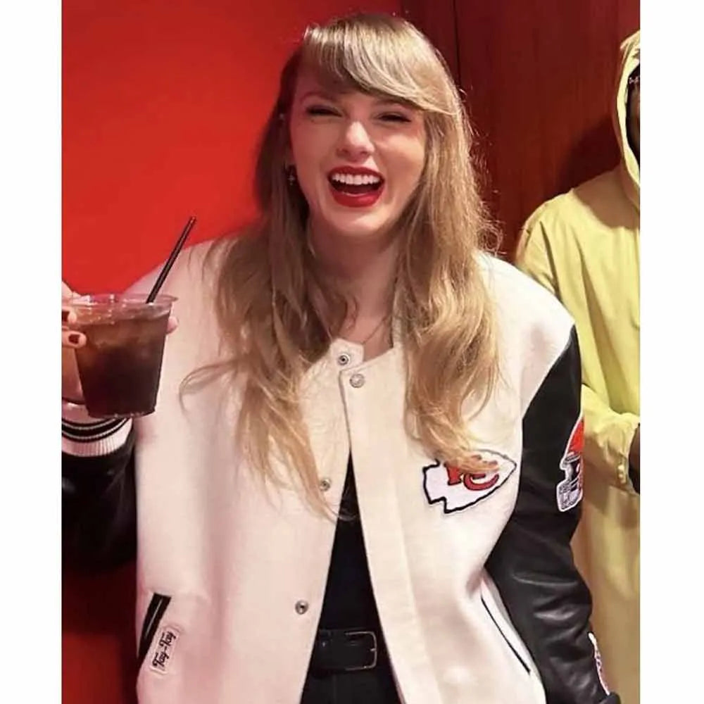 Kansas City Chiefs Taylor Swift Varsity Jacket - JnJ Jackets