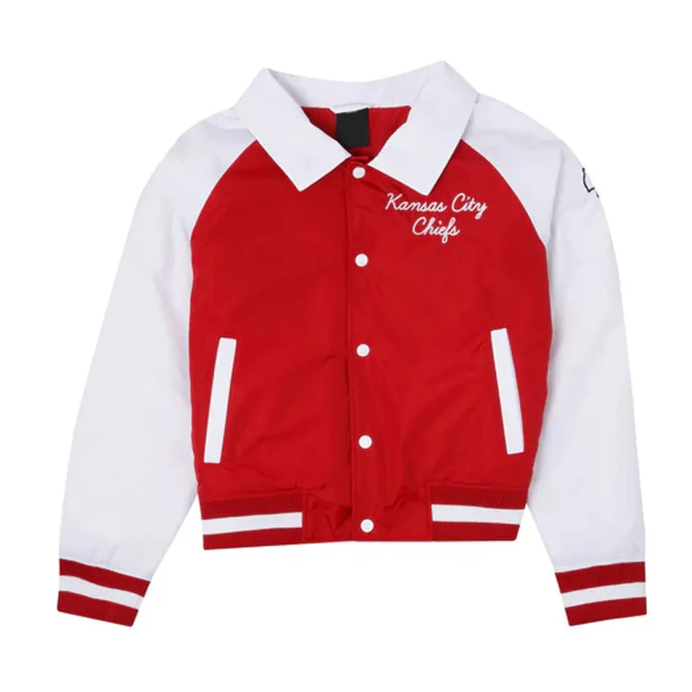 Kansas City Chiefs Red and White Throwback Jacket - JnJ Jackets