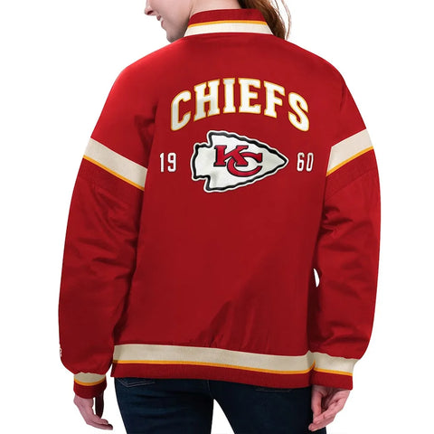 Kansas City Chiefs Tournament Red Varsity Jacket - JnJ Jackets