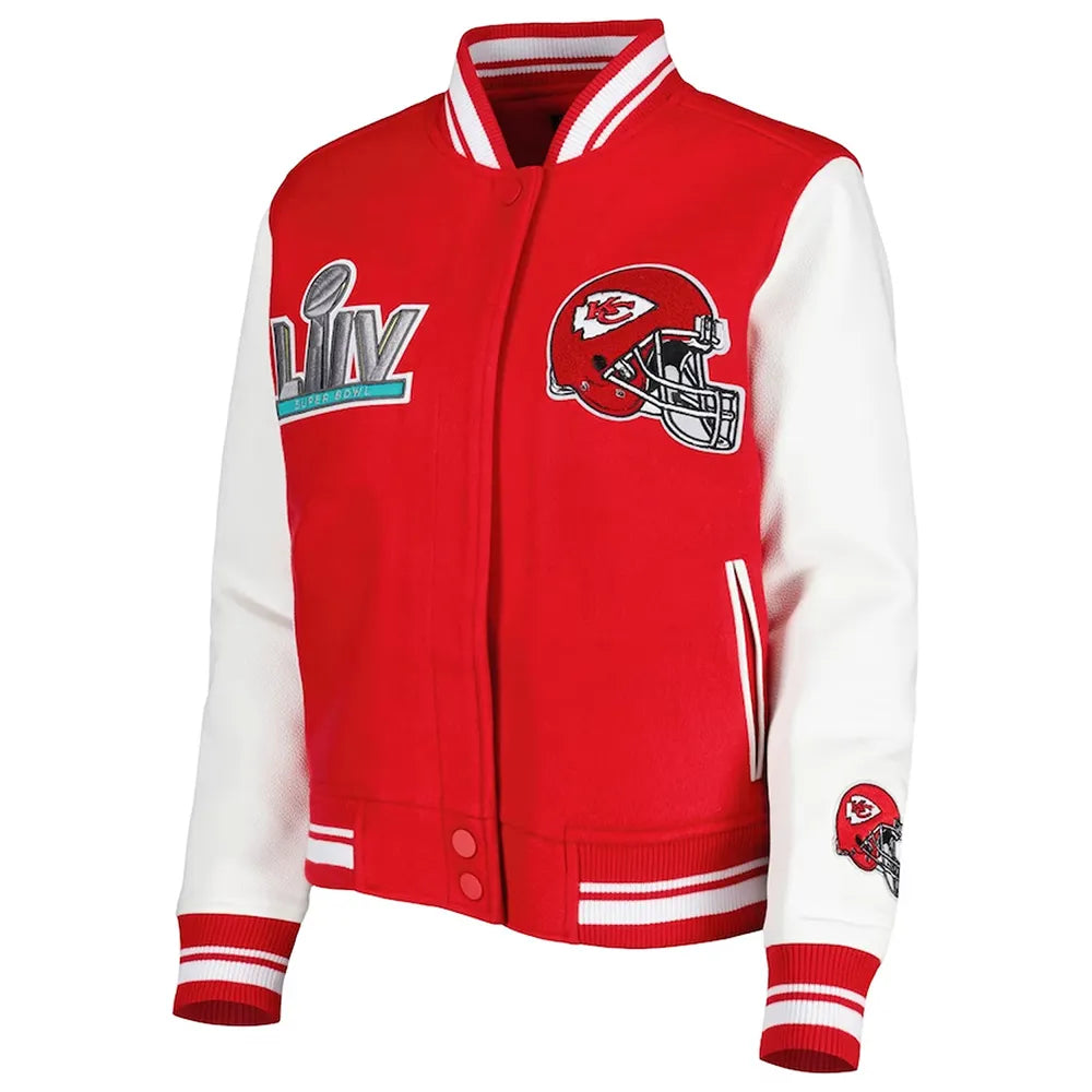 Kansas City Chiefs Mash Up Varsity Jacket - JnJ Jackets