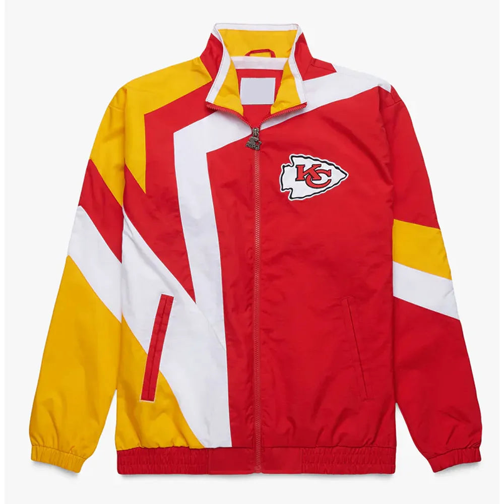 Kansas City Chiefs Star Windbreaker Jacket - JnJ Jackets