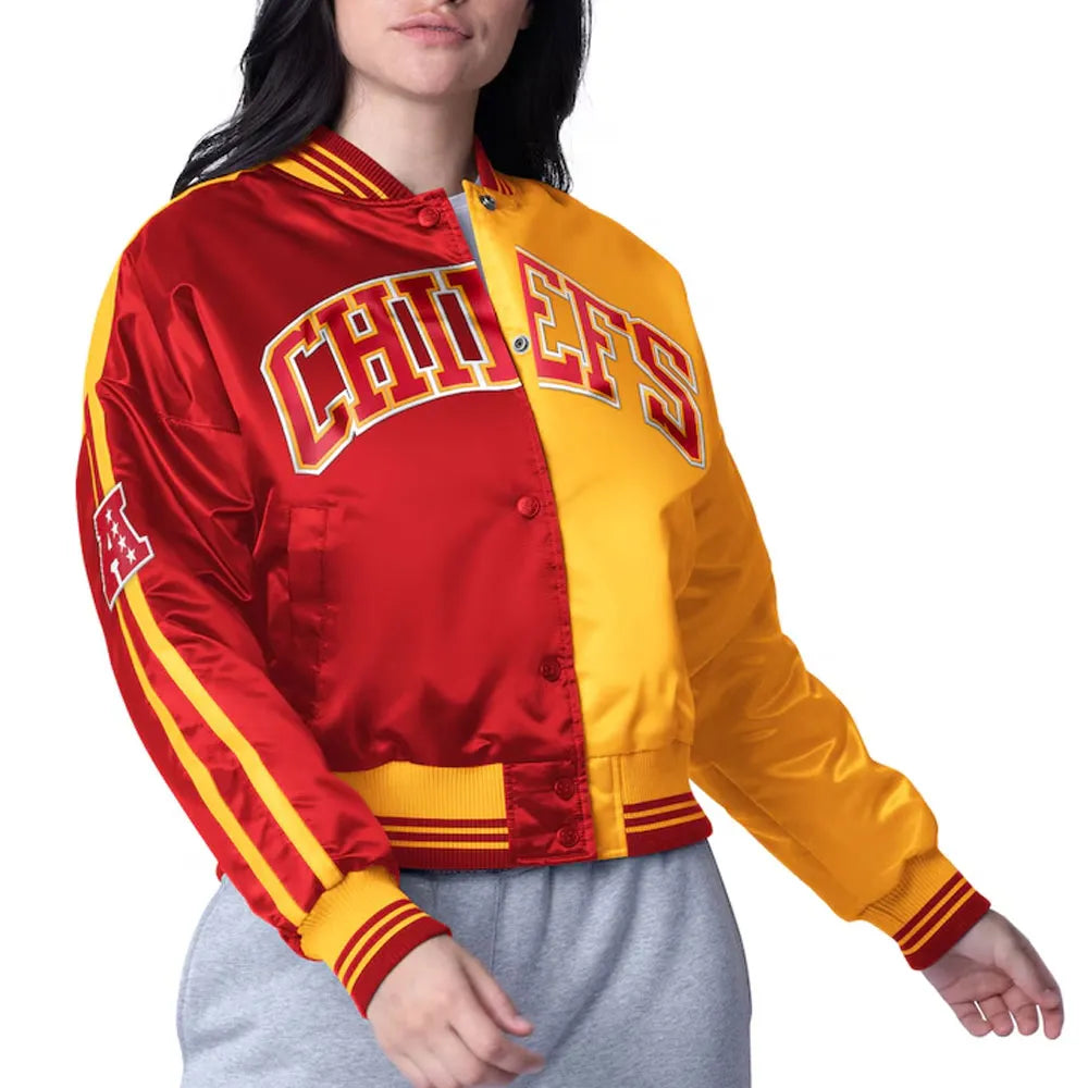 Kansas City Chiefs Zone Blitz Red/Gold Jacket - JnJ Jackets