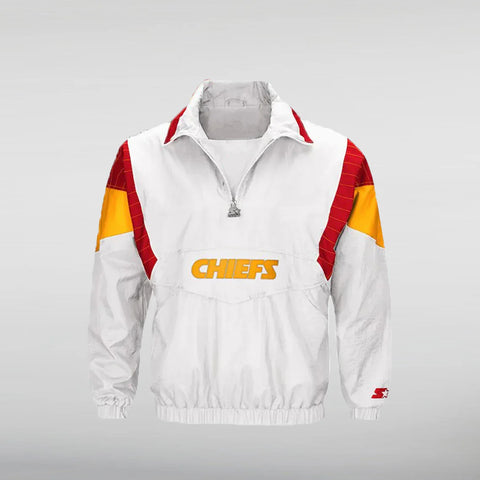 Travis Kelce Chiefs Super Bowl Parade Jacket - JnJ Jackets