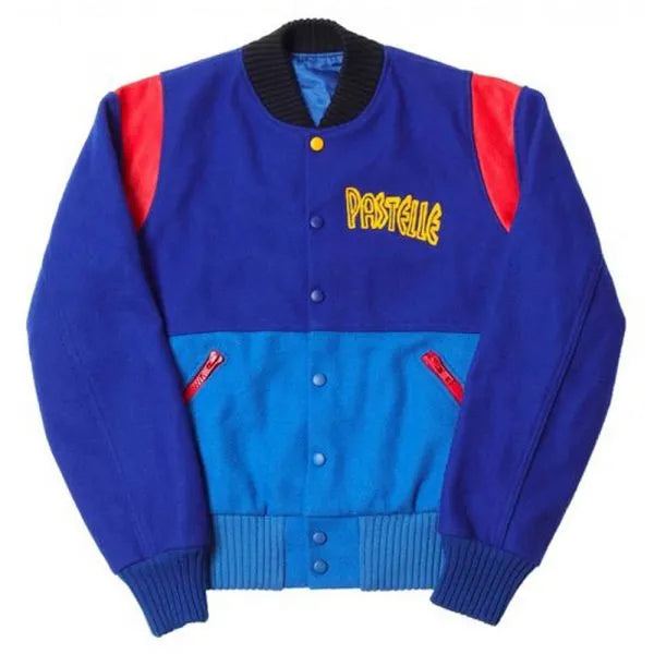 Kanye West Pastelle Varsity Jacket