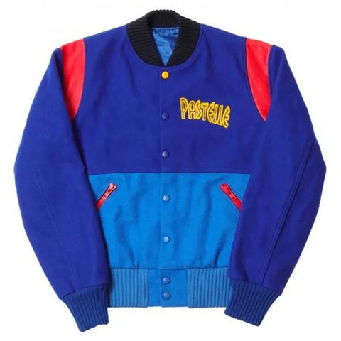 Kanye West Pastelle Varsity Jacket