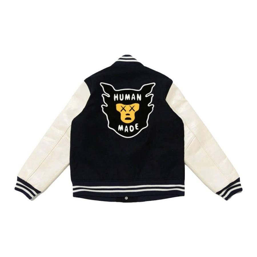 Kaws Human Made Varsity Jacket - JnJ Jackets