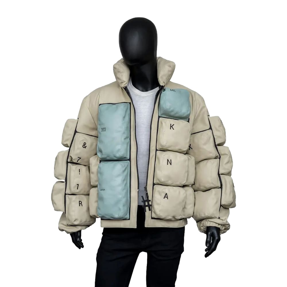 Keyboard Puffer Jacket - JnJ Jackets