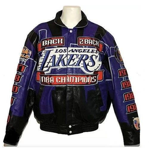 Kobe Bryant Championship Hamilton Leather Jacket