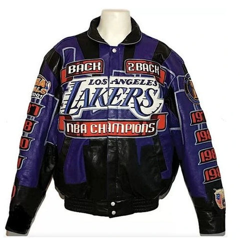 Kobe Bryant Championship  Hamilton  Leather Jacket