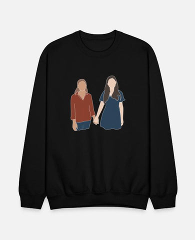 Lesbian LGBTQ Pride Valentine Day Sweatshirt