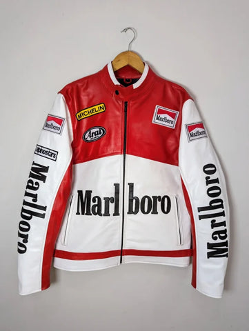 Marlboro Biker Leather Jacket