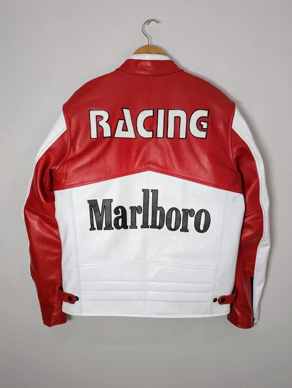 Marlboro Biker Leather Jacket