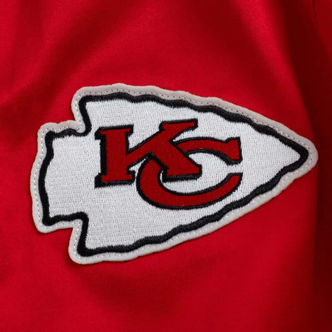 Kansas City Chiefs Red Satin Windbreaker - JnJ Jackets