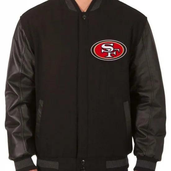 Reversible 49ers Varsity Jacket