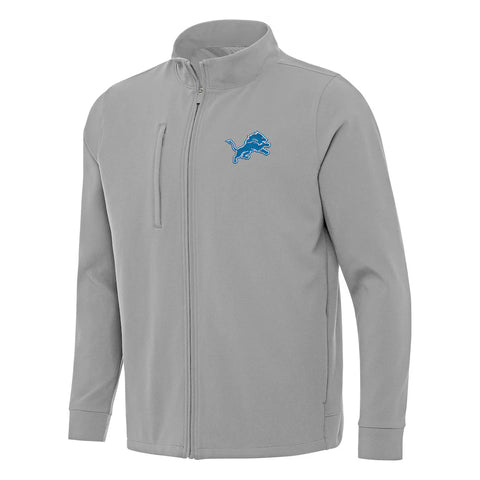 Antigua black Detroit Lions Regard Full-Zip Jacket - Jackets - ["Antigua black Detroit Lions Regard Full-Zip Jacket","black Detroit Lions Regard Full-Zip Jacket","Detroit Lions Full-Zip Jacket","Detroit Lions Regard Full-Zip Jacket"]