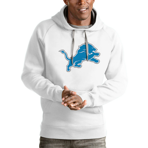Antigua Detroit Lions Victory Pullover Hoodie