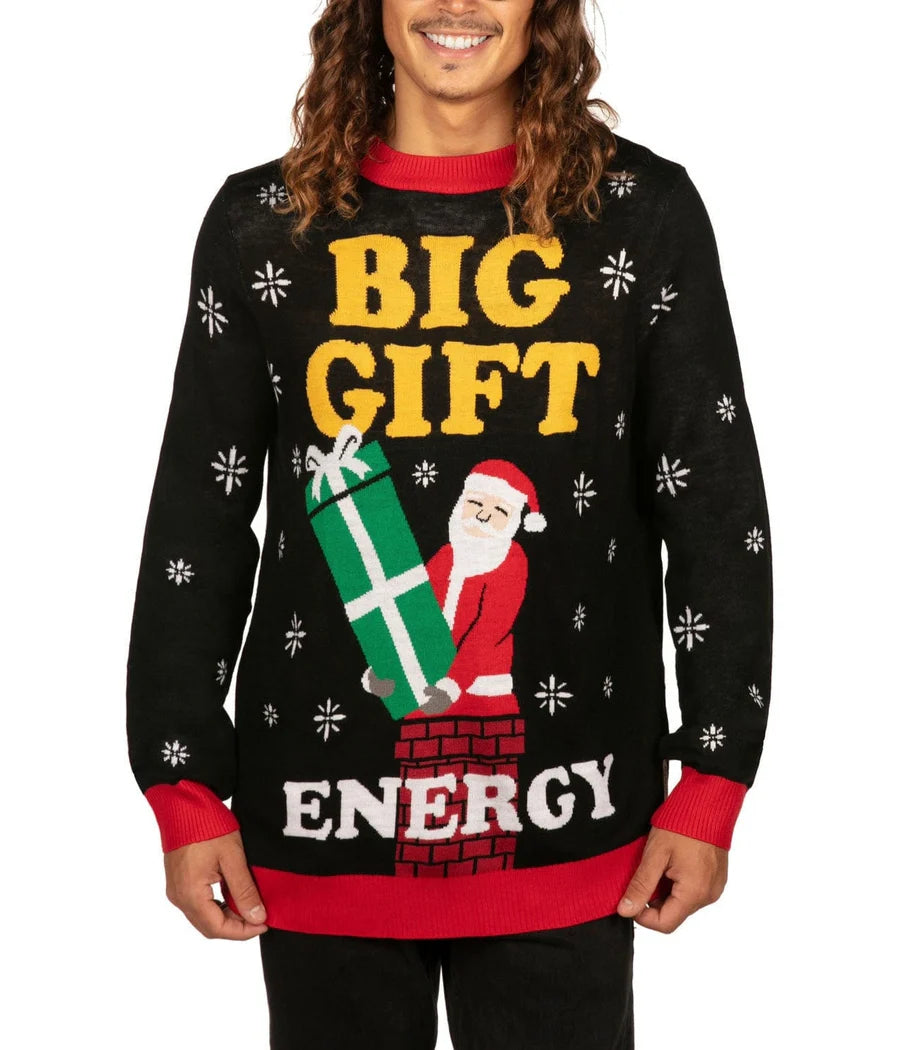 Big Gift Energy Ugly Christmas Sweater