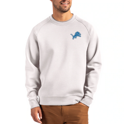 Cutter & Buck Detroit Lions Primary Logo Pullover Sweatshirt