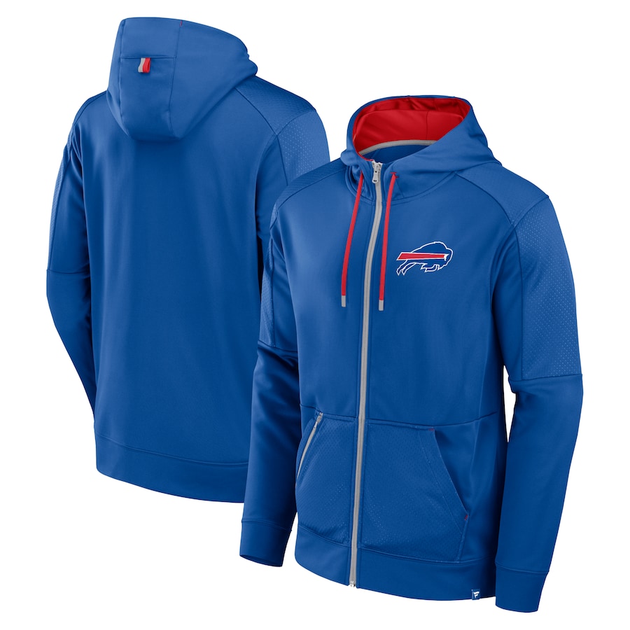 Buffalo Bills Fanatics Defender Full-Zip Hoodie