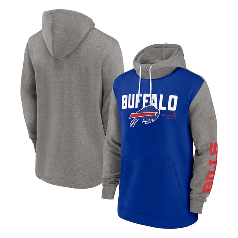 Royal Buffalo Bills Fashion Pullover Hoodie