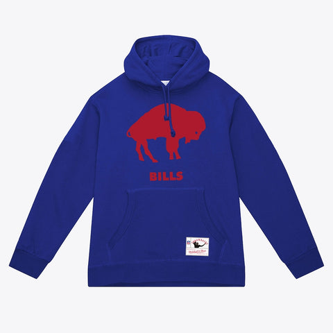 Royal Buffalo Bills Basic Pullover Hoodie