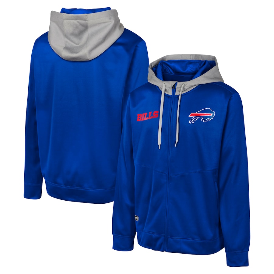 Buffalo Bills Replay Full Zip Hoodie