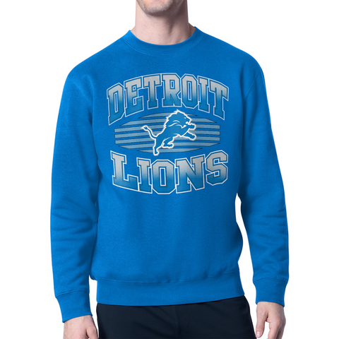 Starter Detroit Lions Team Grit Graphic Fleece Sweatshirt