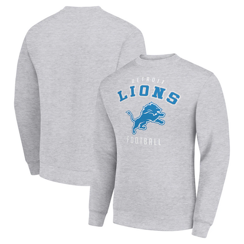 Starter Detroit Lions Team Logo Pullover Sweatshirt