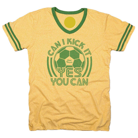 Can I Kick It Yes You Can V-Neck Tee - jnjjackets