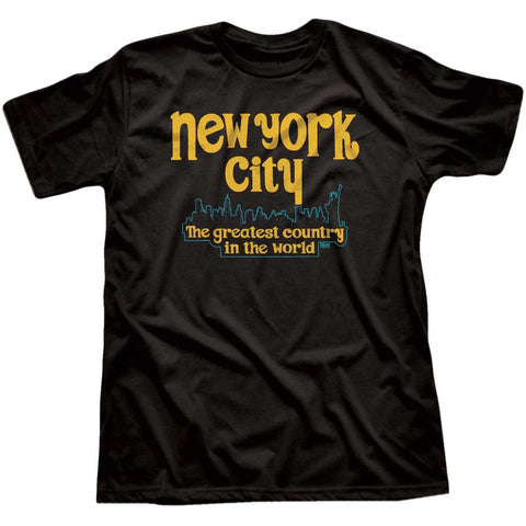 New York City The Greatest Country In The World T-shirt - jnjjackets