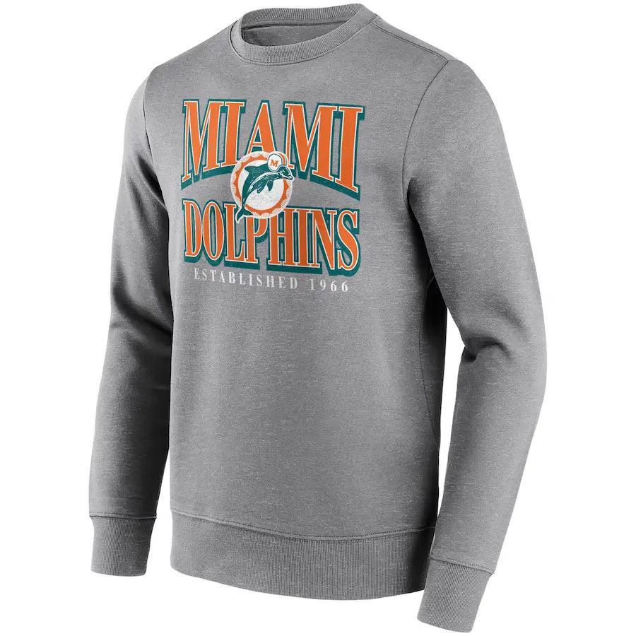 Miami Dolphins Chance Throwback Sweatshirt - JnJ Jackets