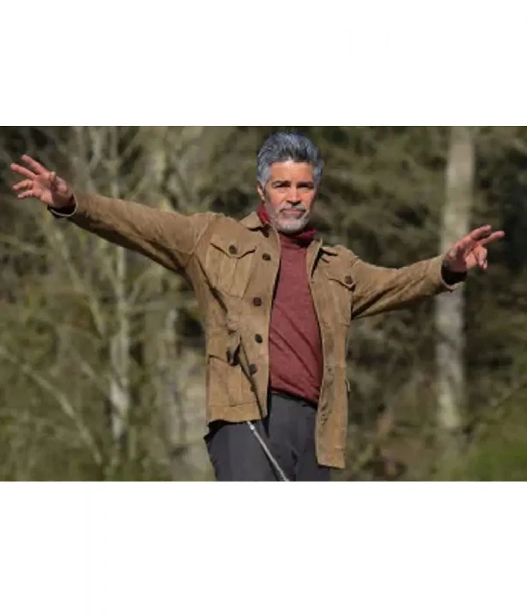 Esai Morales Mission Impossible 7 Brown Suede Jacket - jnjjackets
