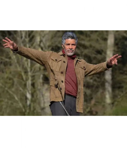 Esai Morales Mission Impossible 7 Brown Suede Jacket - jnjjackets