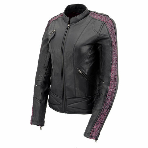Phoenix Embroidered Leather Jacket - jnjjackets