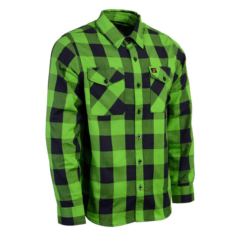 Flannel Plaid Shirt - jnjjackets