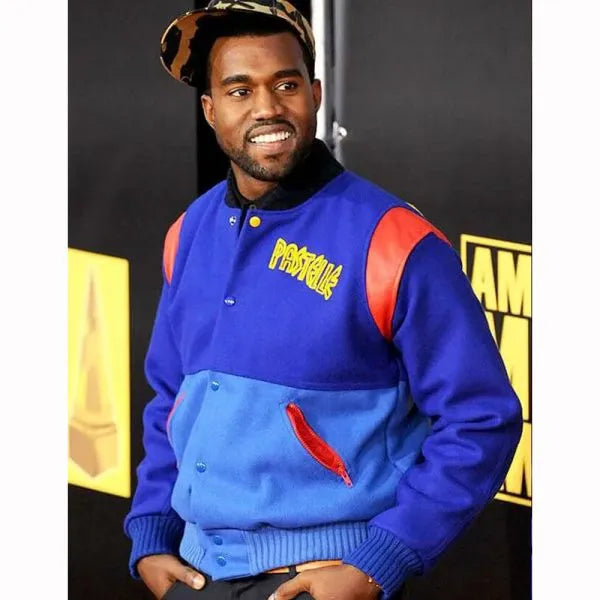 Kanye West Pastelle Varsity Jacket